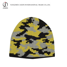 Winter Jacquard Knitted Hat Jacquard Knitted Beanie Acrylic Jacquard Toque Acrylic Knitted Hat